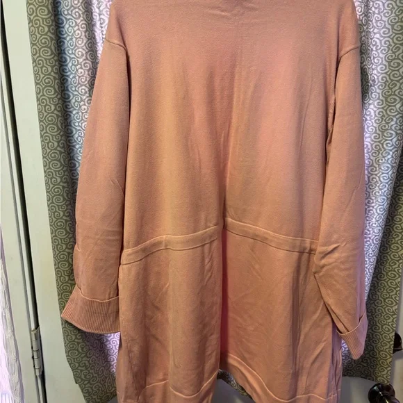 CJ Banks Blush Pink Knit Top - Picture 3 of 4